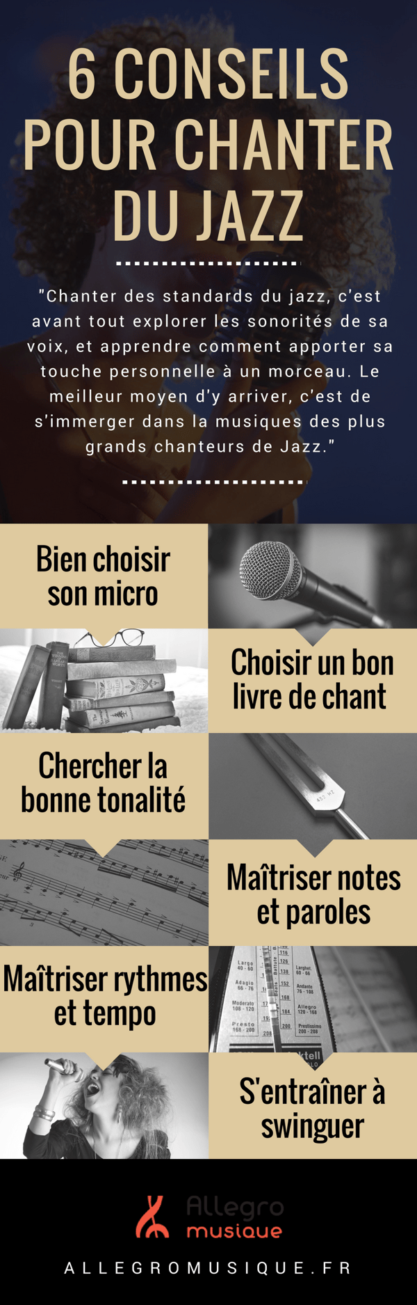6 conseils pour chanter du jazz